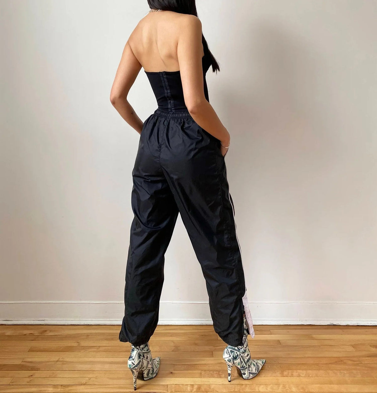 Oversized Track Pants Duo – Perfect Blend of Sporty & Casual! (Pack of 2)