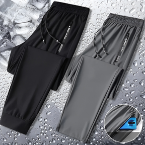 Men's Sports Regular Fit Cool Pants with Two Side Pockets - Pack of 3