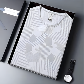 Men's Round Neck Polyester Casual T-shirt (Pack of 4)