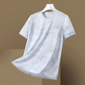 Men's Round Neck Polyester Casual T-shirt (Pack of 4)