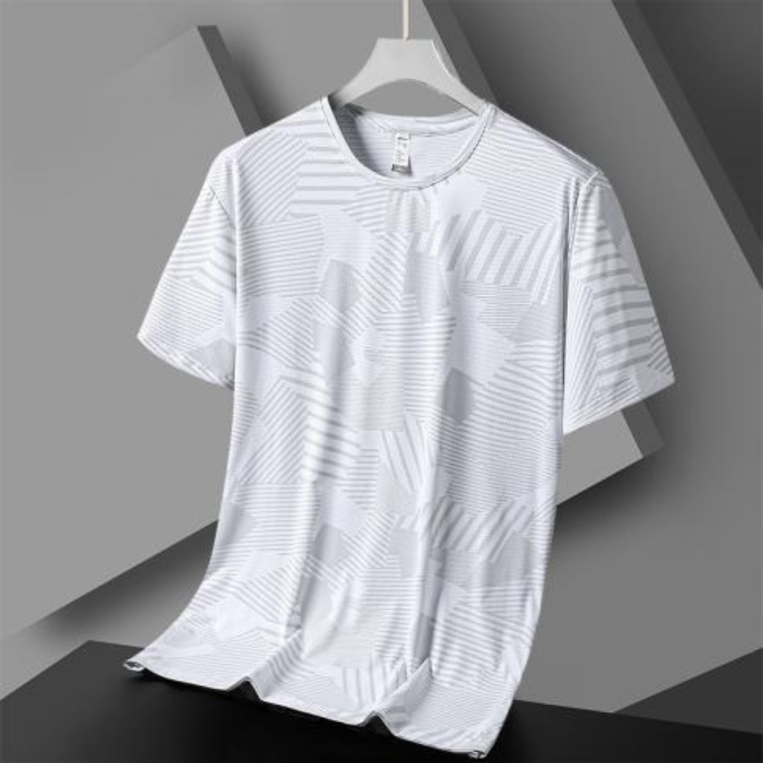 Men's Round Neck Polyester Casual T-shirt (Pack of 4)
