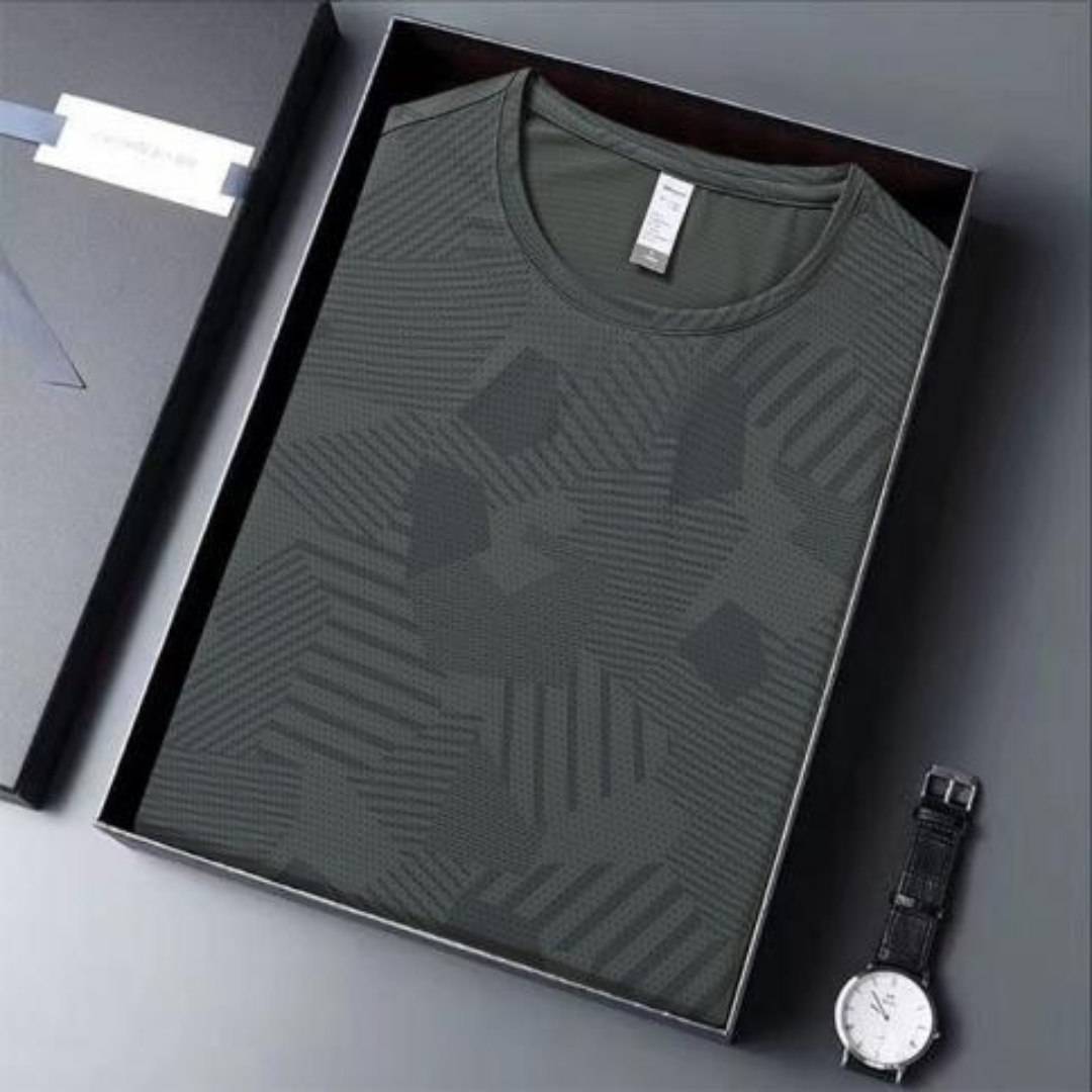 Men's Round Neck Polyester Casual T-shirt (Pack of 4)