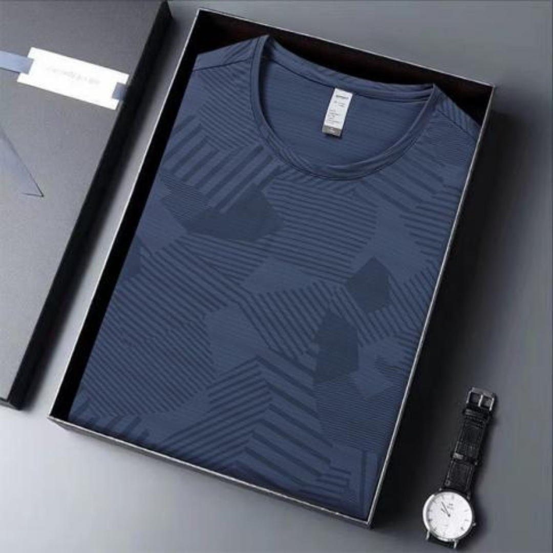 Men's Round Neck Polyester Casual T-shirt (Pack of 4)